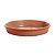 Prato Plástico Para Vaso 20 cm Terracota - Imagem 1