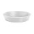 Prato Plástico Para Vaso 24 cm Branco - Imagem 1