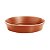 Prato  Plástico Para Vaso 24 cm Terra Cota - Imagem 1