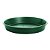 Prato Plástico Para Vaso 25 cm Verde Escuro - Imagem 1