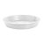 Prato Plástico Para Vaso 28 cm Branco - Imagem 1