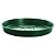 Prato Plástico Para Vaso 43 cm Verde Escuro - Imagem 1