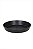 Prato Plástico Para Vaso 43 cm Preto - Imagem 1