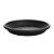 Prato Napoli Plástico Para Vaso 19 cm Preto - Imagem 1