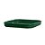 Prato Plástico para Floreira Quadrado 26 cm Verde Escuro - Imagem 1