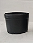 Vaso Para Muda Flexível 1 Litro 11 cm Preto - Imagem 1