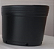 Vaso Para Muda Flexível 8 Litros 21 cm Preto - Imagem 1