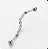 Piercing Industrial corrente - Imagem 1