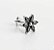 Labret Flor Black Piercing Feminino - Imagem 1
