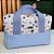 PAINEL BOLSA BOX 0.9 - 1 AZUL - Imagem 2
