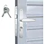 Fechadura Stam Exter. 601/33-esp. Inox (g)porta - Imagem 2