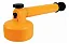 Pulverizador Bomba Vertical Borrifadorde Flitz Guarani 370ml Cor Laranja - Imagem 3