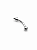 Barbell curvo spike e esfera 8mm - Imagem 1
