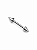 Barbell reto spike 8mm - Imagem 1