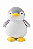 PELUCIA DE PINGUIM 23 CM (CINZA) MINISO - Imagem 1