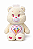 PELUCIA URSINHOS CARINHOSOS 30 CM CORAÇÃO BRILHANTE MINISO - Imagem 1