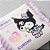 LENÇOS SECOS KUROMI SANRIO MINISO 25 LENÇOS - Imagem 2