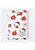 Porta Passaporte Hello Kitty Sanrio Maçãs Branco Miniso - Imagem 1