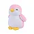 PELÚCIA PINGUIM 23CM (ROSA) MINISO - Imagem 1