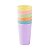 Kit 6 Copos Plástico Ecológicos Miniso Coloridos Sustentável - Imagem 1