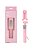 Bastão Haste Pau De Selfie Miniso Rosa Ajustável 80cm - Imagem 1