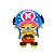 Boneco de Pelúcia Chopper One Piece Original Miniso - Imagem 1