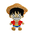 Pelúcia Luffy One Piece Antialergica Original Miniso - Imagem 1