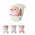 Bola Surpresa Porquinho Miniso Unicórnio Pelúcia Infantil - Imagem 1