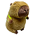 Pelúcia de Capivara com Mochila de Tartaruga Antialérgica - Imagem 1
