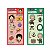 ADESIVOS TRANSPARENTES COLEÇÃO ONE PIECE MINISO . - Imagem 1