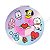 Espelho De Maquiagem BT21 Portátil Holográfico Miniso - Imagem 2