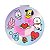 Espelho De Maquiagem BT21 Portátil Holográfico Miniso - Imagem 1