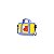 MINI BOLSA DE OMBRO COM ALÇA MODELO BT21 TATA  19X5X13cm. - Imagem 2