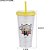 COPO TUMBLER COM CANUDO SÉRIE MARVEL THOR 420ml. - Imagem 2