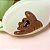Travesseiro de Pescoço Urso Sem Curso Pardo Fofo Miniso - Imagem 7