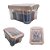 KIT DE COSTURA ROSA COM LINHAS E TESOURA - Imagem 1