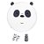 Kit de 4 Potes Marmitinha We Bare Bears Panda Miniso Fofo - Imagem 1