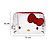 NECESSAIRE DE TELA HELLO KITTY SANRIO MINISO - Imagem 3