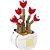 BLOCO DE MONTAR COLEÇÃO PLANTA SUCULENTA  83PÇS MINISO - Imagem 4