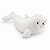GOLFINHO BRANCO PELUCIA FOFINHA MINISO - Imagem 1