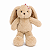 PELUCIA FOFINHA DE COELHO COM LAÇO 20CM MINISO - Imagem 1
