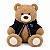 URSO HARRY POTTER CORVINAL 25CM MINISO ORIGINAL LICENCIADO - Imagem 1