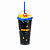 COPO COM CANUDO PAC-MAN 600ML MINISO - Imagem 1
