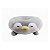 ALMOFADA DE ASSENTO MODELO PINGUIM CINZA 38 X 36 CM. - Imagem 1