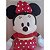 PELUCIA MINNIE MOUSE COM VESTIDO VERMELHO TAMANHO 40 CM. - Imagem 2