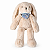 PELUCIA COELHO COM LENÇO FOFINHO MINISO 20CM - Imagem 1