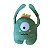 PELUCIA PEQUENO MONSTRO VERDE TAMANHO 25X24X14 CM. - Imagem 1