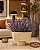 Vaso Decorativo em Cimento Bege Marmorizado Design Moderno Premium - Imagem 2
