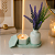 Kit Decorativo Porta Vela + Vaso + Bandeja - Imagem 2