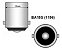 Lâmpada 1 Polo Âmbar BA15S P21W 21W 12V - IMPORTADO - Imagem 2